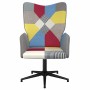 Silla de relax de tela patchwork