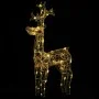 Adorno de reno de Navidad acrílico 3 unidades 60x16x100 cm de vidaXL, Luces de Navidad - Ref: Foro24-3154370, Precio: 303,50 ...