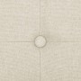 Cream White Faux Linen Folding Storage Bench by vidaXL, Benches for halls and storage - Ref: Foro24-338792, Price: 61,46 €, D...