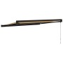 Toldo retráctil aluminio y tela blanco y amarillo 3x2,5 m by vidaXL, Awnings - Ref: Foro24-3154556, Price: 412,57 €, Discount: %