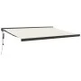 Toldo retráctil aluminio y tela color crema 4x3 m by vidaXL, Awnings - Ref: Foro24-3154603, Price: 717,46 €, Discount: %