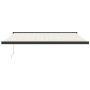 Toldo retráctil aluminio y tela color crema 4x3 m by vidaXL, Awnings - Ref: Foro24-3154603, Price: 795,74 €, Discount: %