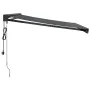 Toldo retráctil aluminio y tela gris antracita 3,5x2,5 m by vidaXL, Awnings - Ref: Foro24-3154612, Price: 604,27 €, Discount: %