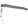 Toldo retráctil aluminio y tela gris antracita 3,5x2,5 m by vidaXL, Awnings - Ref: Foro24-3154612, Price: 537,43 €, Discount: %