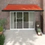 Toldo retráctil aluminio y tela naranja y marrón 3,5x2,5 m de vidaXL, Toldos - Ref: Foro24-3154617, Precio: 617,93 €, Descuen...
