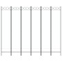 Divider screen with 6 white fabric panels 240x200 cm by vidaXL, Room dividers - Ref: Foro24-350158, Price: 62,80 €, Discount: %
