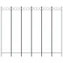 Divider screen with 6 white fabric panels 240x200 cm by vidaXL, Room dividers - Ref: Foro24-350158, Price: 60,88 €, Discount: %