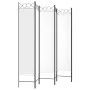 Divider screen with 6 white fabric panels 240x200 cm by vidaXL, Room dividers - Ref: Foro24-350158, Price: 60,88 €, Discount: %