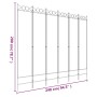 Divider screen with 6 white fabric panels 240x200 cm by vidaXL, Room dividers - Ref: Foro24-350158, Price: 62,80 €, Discount: %