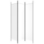 Divider screen with 3 white fabric panels 150x200 cm by vidaXL, Room dividers - Ref: Foro24-350178, Price: 30,70 €, Discount: %