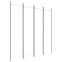 Trennwand mit 4 weißen Stoffbahnen 200x200 cm von vidaXL, Raumteiler - Ref: Foro24-350182, Preis: 40,17 €, Rabatt: %