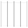 Biombo divisor de 4 paneles de tela blanco 200x200 cm de vidaXL, Divisores de ambientes - Ref: Foro24-350182, Precio: 34,73 €...