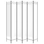 6-teiliger Stoff-Raumteiler weiß 240x220 cm von vidaXL, Raumteiler - Ref: Foro24-350174, Preis: 65,78 €, Rabatt: %