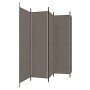 Divider screen with 5 anthracite gray fabric panels 250x220 cm by vidaXL, Room dividers - Ref: Foro24-350204, Price: 42,81 €,...