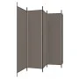 Divider screen with 5 anthracite gray fabric panels 250x220 cm by vidaXL, Room dividers - Ref: Foro24-350204, Price: 42,22 €,...