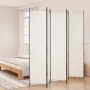 Divider screen with 5 white fabric panels 250x220 cm by vidaXL, Room dividers - Ref: Foro24-350202, Price: 46,86 €, Discount: %