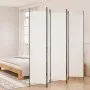 Divider screen with 5 white fabric panels 250x220 cm by vidaXL, Room dividers - Ref: Foro24-350202, Price: 47,78 €, Discount: %