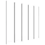 Divider screen with 5 white fabric panels 250x220 cm by vidaXL, Room dividers - Ref: Foro24-350202, Price: 47,78 €, Discount: %