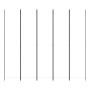 Divider screen with 5 white fabric panels 250x220 cm by vidaXL, Room dividers - Ref: Foro24-350202, Price: 46,86 €, Discount: %