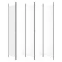 Divider screen with 5 white fabric panels 250x220 cm by vidaXL, Room dividers - Ref: Foro24-350202, Price: 47,78 €, Discount: %