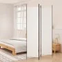 Trennwand mit 3 weißen Stoffbahnen 150x220 cm von vidaXL, Raumteiler - Ref: Foro24-350194, Preis: 36,58 €, Rabatt: %