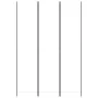 Divider screen with 3 white fabric panels 150x220 cm by vidaXL, Room dividers - Ref: Foro24-350194, Price: 36,58 €, Discount: %