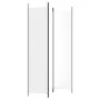Divider screen with 3 white fabric panels 150x220 cm by vidaXL, Room dividers - Ref: Foro24-350194, Price: 36,58 €, Discount: %