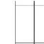 Divider screen with 3 white fabric panels 150x220 cm by vidaXL, Room dividers - Ref: Foro24-350194, Price: 36,58 €, Discount: %