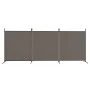 Divider screen with 3 anthracite gray fabric panels 525x180 cm by vidaXL, Room dividers - Ref: Foro24-350280, Price: 45,68 €,...