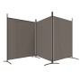 Trennwand mit 3 anthrazitgrauen Stoffbahnen 525x180 cm von vidaXL, Raumteiler - Ref: Foro24-350280, Preis: 46,55 €, Rabatt: %