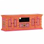 Massiver TV-Schrank aus rosafarbenem Mangoholz, 110 x 30 x 40 cm von vidaXL, TV-Möbel - Ref: Foro24-353907, Preis: 325,45 €, ...