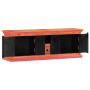 Massiver TV-Schrank aus rosafarbenem Mangoholz, 110 x 30 x 40 cm von vidaXL, TV-Möbel - Ref: Foro24-353907, Preis: 325,45 €, ...