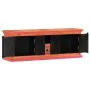 Solid pink mango wood TV cabinet 110x30x40 cm by vidaXL, TV Furniture - Ref: Foro24-353907, Price: 324,11 €, Discount: %