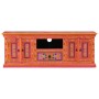 Mueble de TV madera maciza de mango rosa 110x30x40 cm de vidaXL, Muebles TV - Ref: Foro24-353907, Precio: 325,31 €, Descuento: %