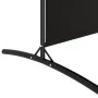 Biombo divisor de 4 paneles de tela negro 698x180 cm de vidaXL, Divisores de ambientes - Ref: Foro24-350285, Precio: 55,47 €,...
