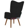 Silla de relajación de tela patchwork
