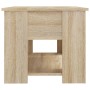 Sonoma oak plywood coffee table 79x49x41 cm by vidaXL, Coffee table - Ref: Foro24-809713, Price: 86,43 €, Discount: %