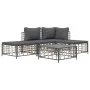 Gartenmöbel-Set 5-teilig, Kissen anthrazit, PE-Rattan von vidaXL, Outdoor-Sofas - Ref: Foro24-3186729, Preis: 345,58 €, Rabat...