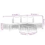 Gartenmöbel-Set 5-teilig, Kissen anthrazit, PE-Rattan von vidaXL, Outdoor-Sofas - Ref: Foro24-3186729, Preis: 345,58 €, Rabat...
