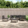 Garden furniture set 6 pieces anthracite cushions PE rattan by vidaXL, Outdoor sofas - Ref: Foro24-3186765, Price: 492,76 €, ...