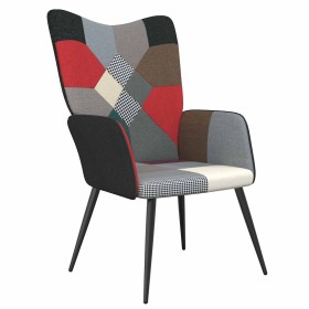 Silla de relax de tela patchwork