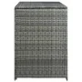Doppelschuppen für PE Rattan Behälter grau 148x77x111 cm von vidaXL, Schuppen - Ref: Foro24-46463, Preis: 277,34 €, Rabatt: %
