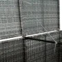 Double shed for PE gray rattan container 148x77x111 cm by vidaXL, Sheds - Ref: Foro24-46463, Price: 277,34 €, Discount: %