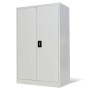 Stahlschrank für Büro in Grau 90x40x140 cm von vidaXL, Aktenschränke - Ref: Foro24-244649, Preis: 290,10 €, Rabatt: %