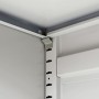 Stahlschrank für Büro in Grau 90x40x140 cm von vidaXL, Aktenschränke - Ref: Foro24-244649, Preis: 290,10 €, Rabatt: %