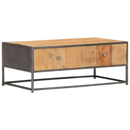Solid recycled wood coffee table 90x50x35 cm by vidaXL, Coffee table - Ref: Foro24-286530, Price: 162,65 €, Discount: %