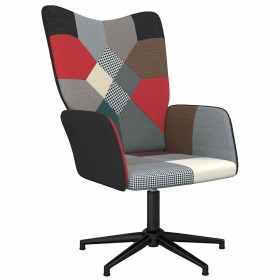 Silla de relax de tela patchwork