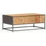 Solid recycled wood coffee table 90x50x35 cm by vidaXL, Coffee table - Ref: Foro24-286530, Price: 162,65 €, Discount: %