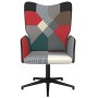 Silla de relax de tela patchwork
