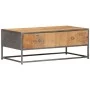 Solid recycled wood coffee table 90x50x35 cm by vidaXL, Coffee table - Ref: Foro24-286530, Price: 162,65 €, Discount: %